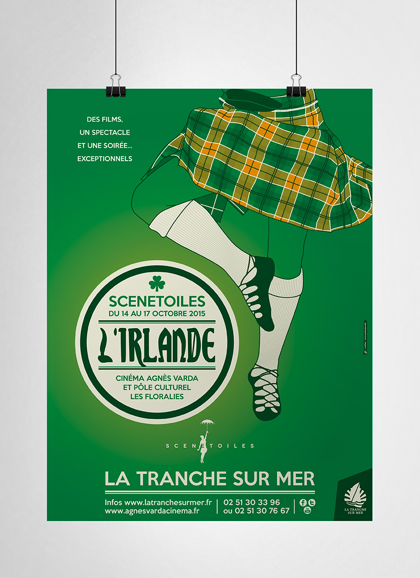 Audrey Bareil communication Scénétoiles / L'Irlande affiche