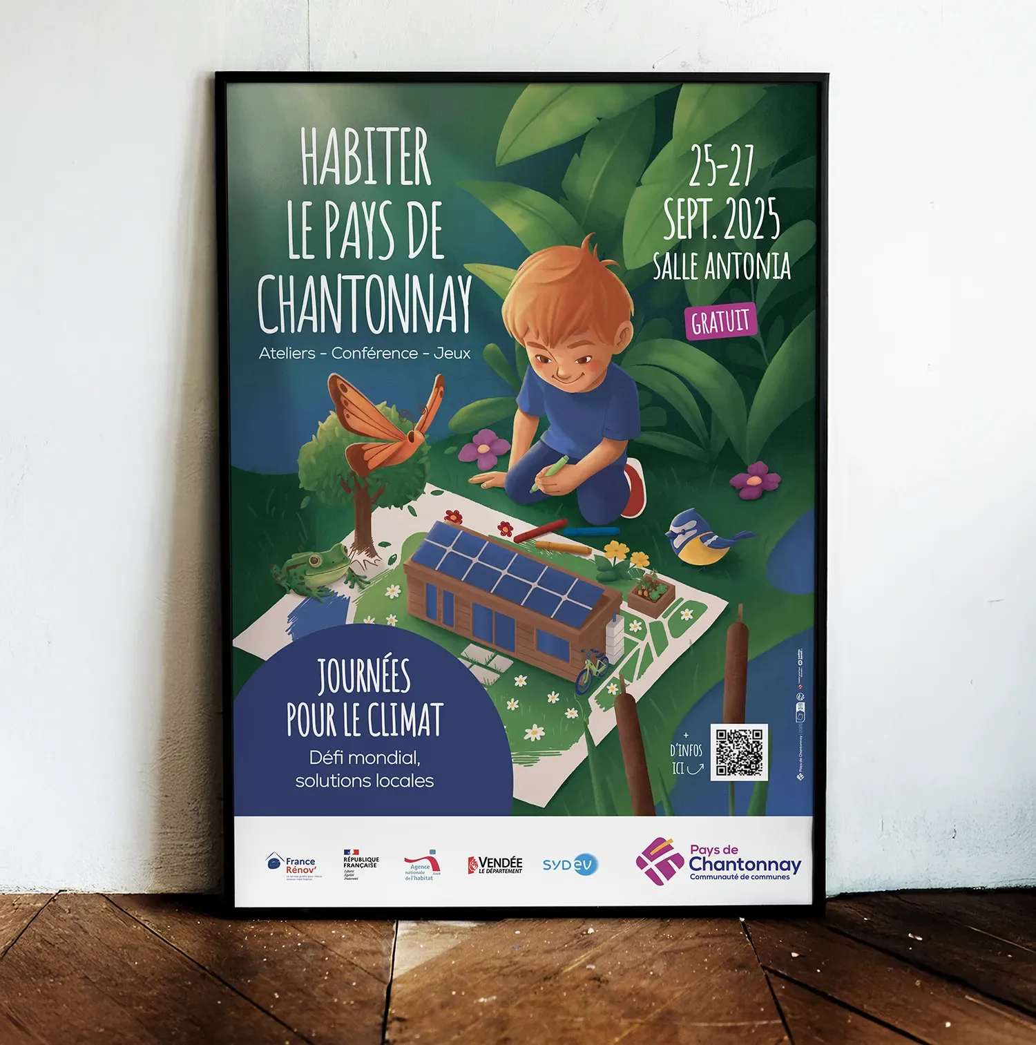 Audrey Bareil Communication Festival du jeu 2018 Affiche