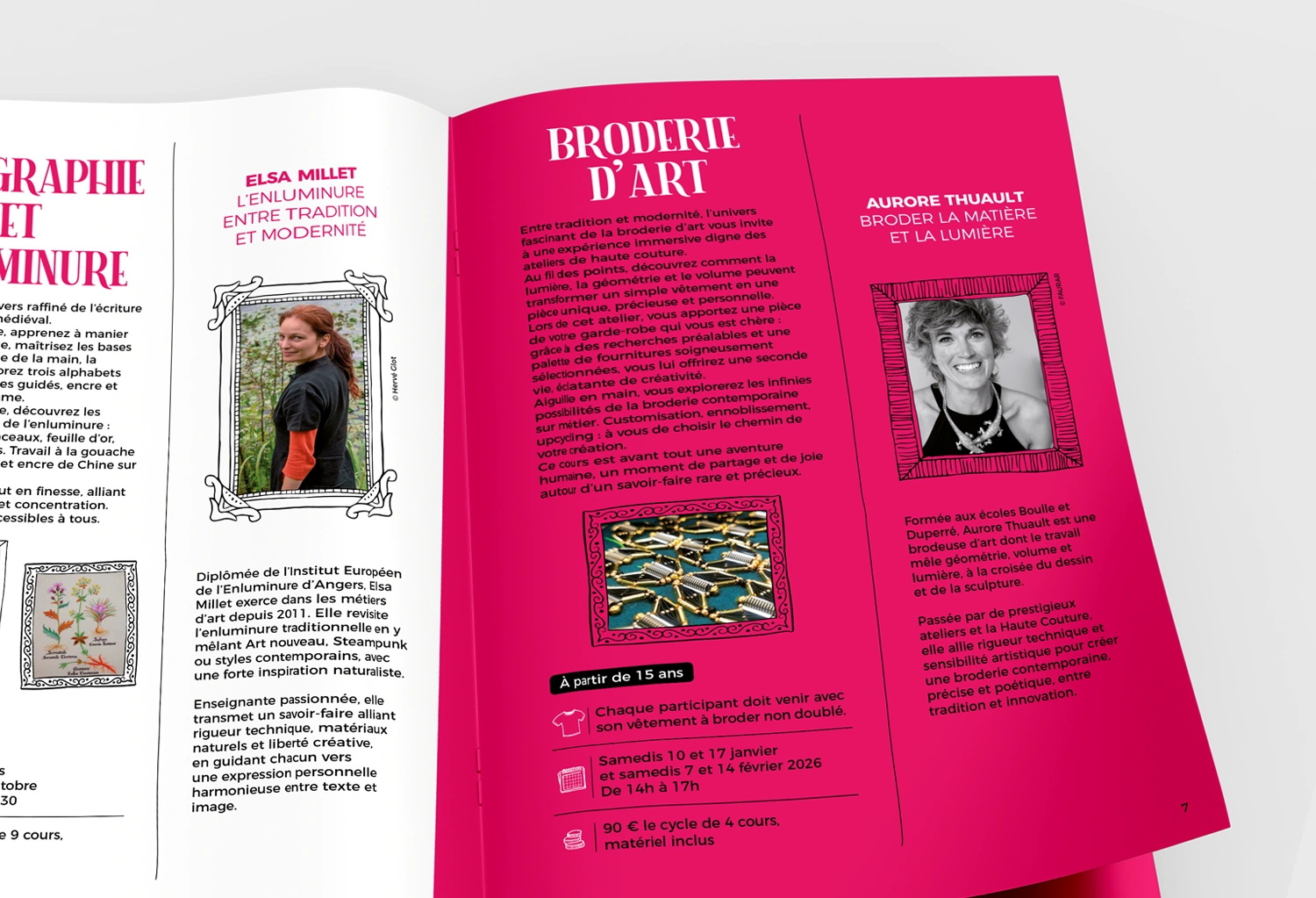 Audrey Bareil Communication Theatre de Thalie depliant